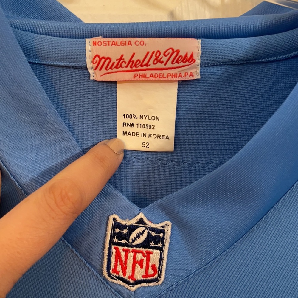 Earl Campbell Jersey Mitchell & Ness 100% Nylon - Picture 3 of 4